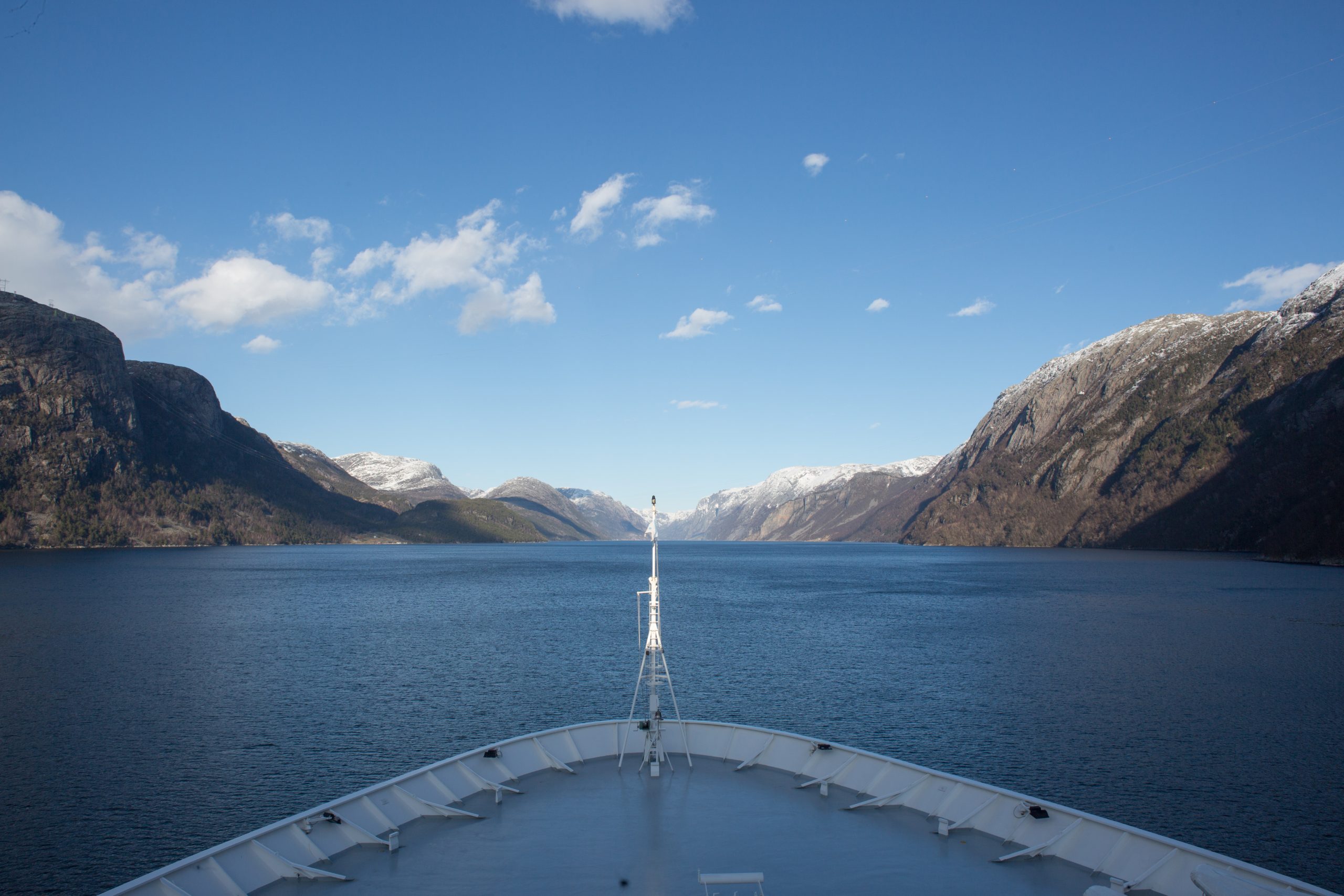 Borealis cruising Lysefjord, Norway (22)